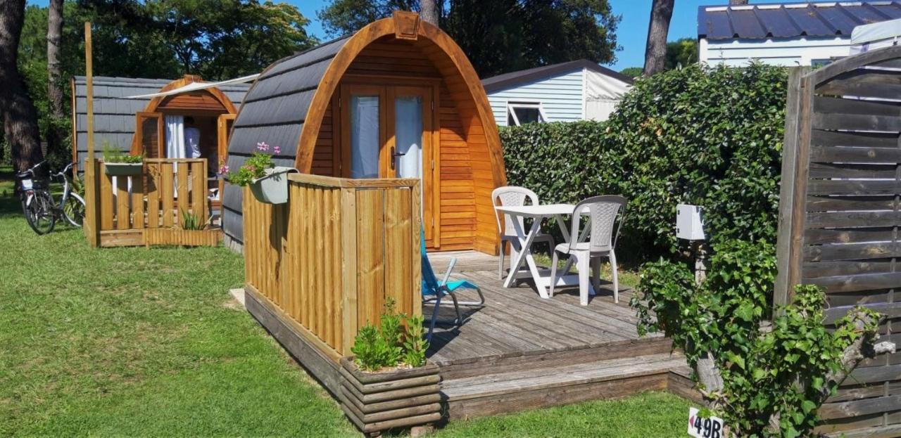 Camping Le Puits De L'Auture Hotell Saint-Palais-sur-Mer Exteriör bild